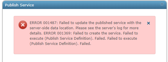Error 001487